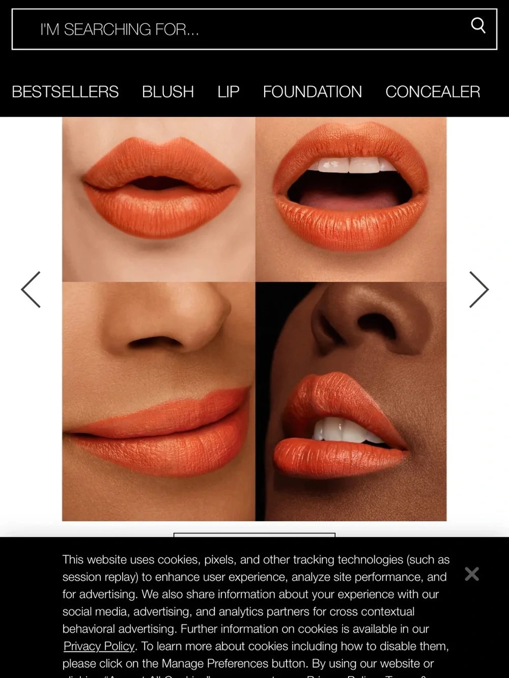 NARS Satin Lipstick 2920 Casablanca – Full Size, With Box